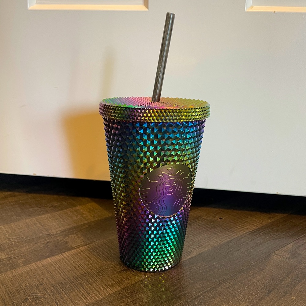 Starbucks Black Oil Slick Tumbler 16oz